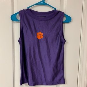 Clemson Tiger Paw Tank size 6/7